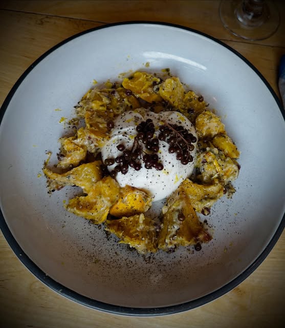 Dish featuring Maplebrook Farm cheese by The Deers Head Inn