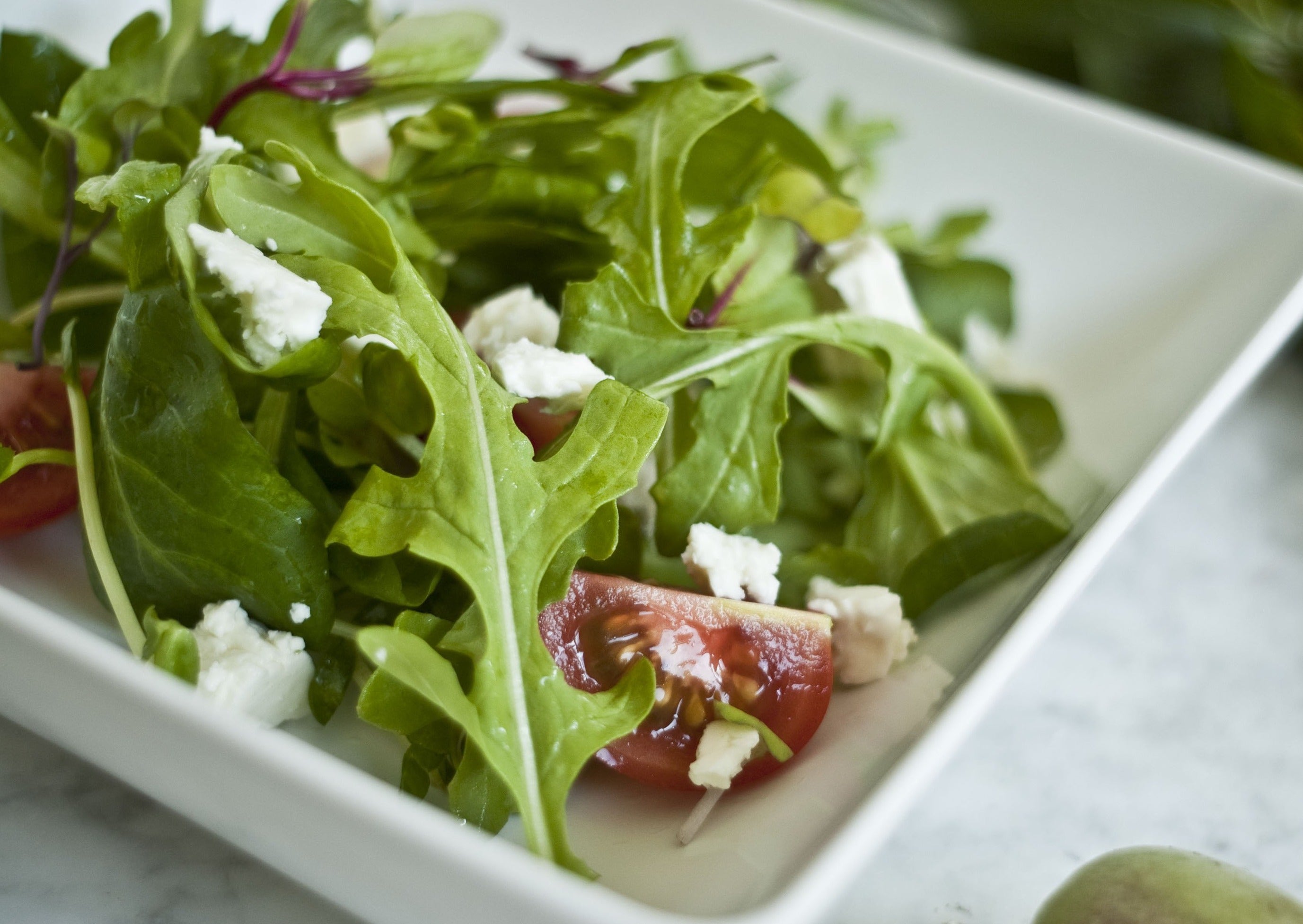 Smoked Feta served