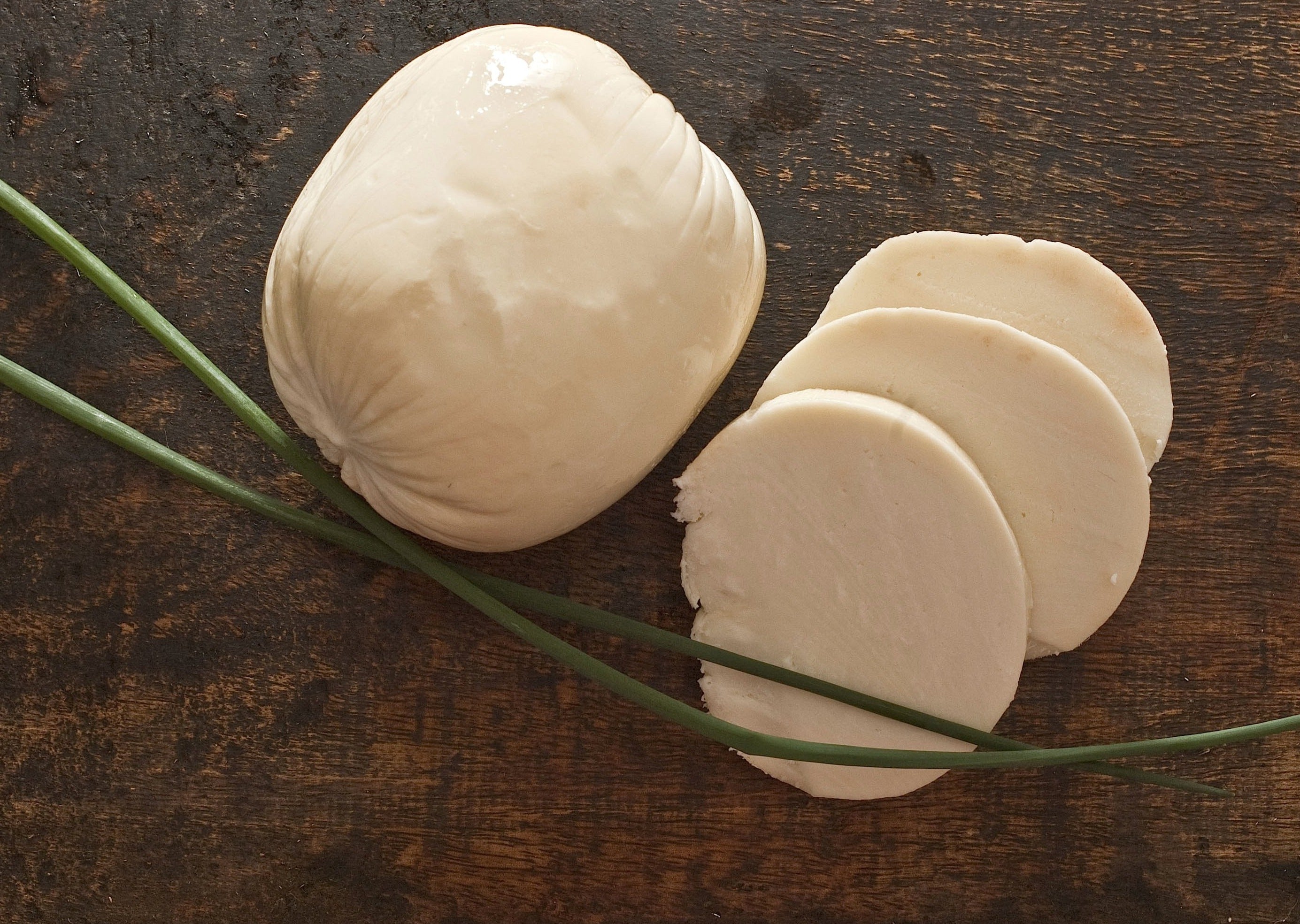 Smoked Mozzarella served